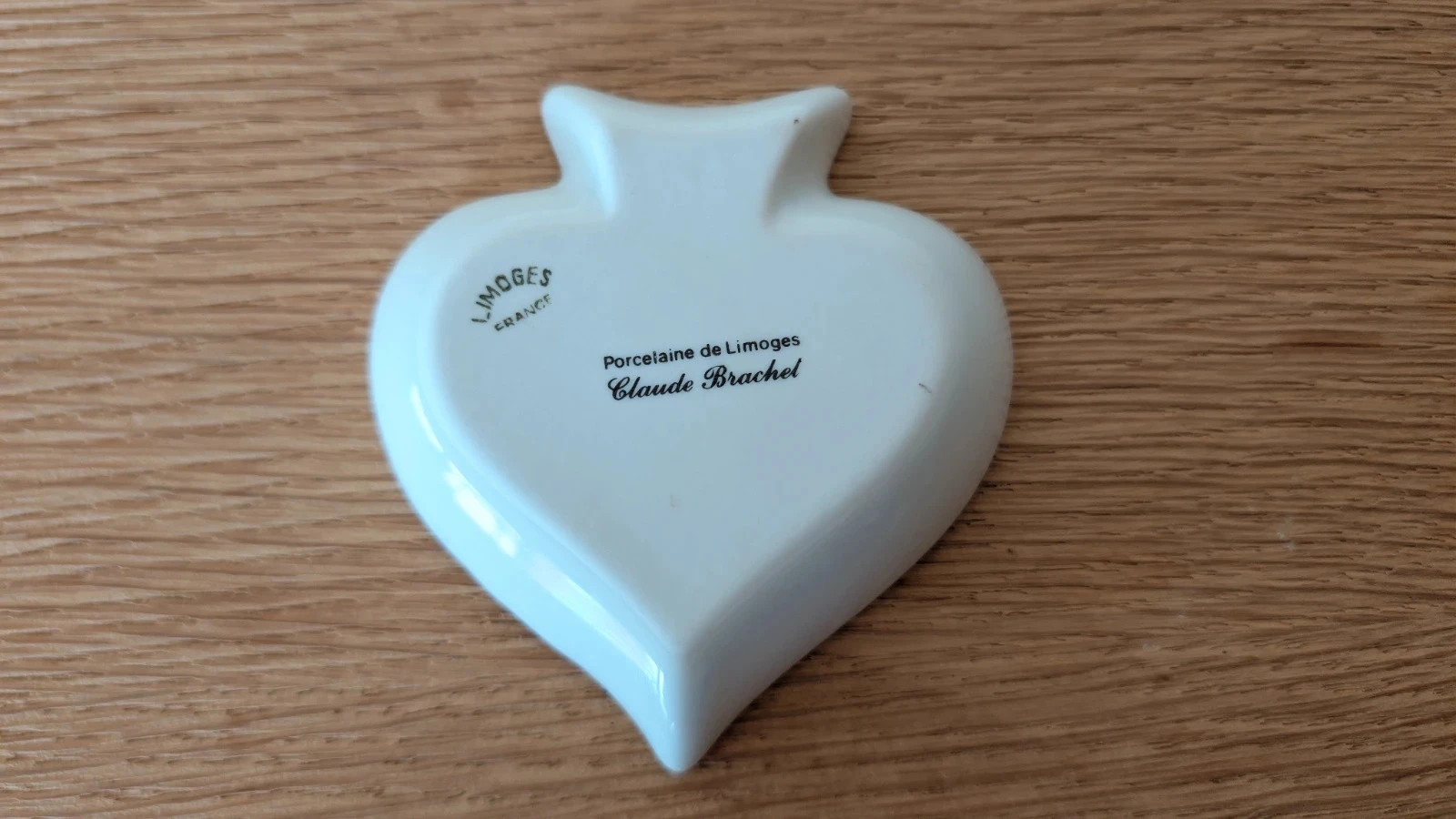 pique pocket ashtray Limoges porcelain claude brachet old car bentley – photo 2
